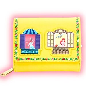 Loungefly Disney Princesses Floral Balconies Wallet